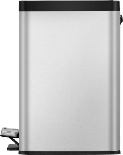 Tretabfallsammler EKO mit fingerabdruckfester Beschichtung, Inhalt 3 x 9 l