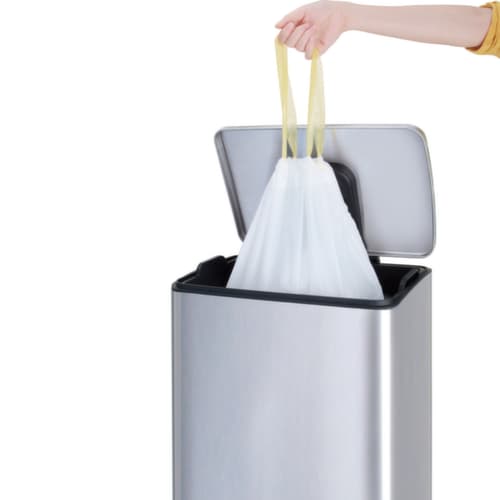 Müllbeutel EKO mit Zugband, 60 l, weiß