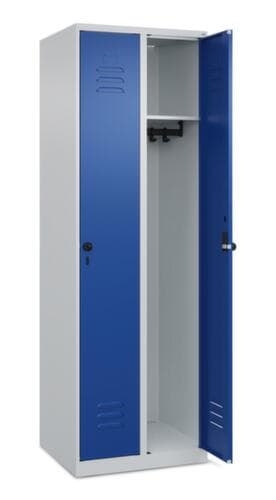 C+P Spind Classic Plus mit 2 Abteilen, Abteilbreite 300 mm