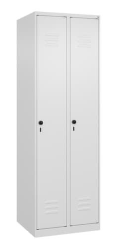 C+P Spind Classic Plus mit 2 Abteilen, Abteilbreite 300 mm