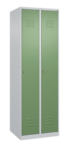 C+P Spind Classic Plus mit 2 Abteilen, Abteilbreite 300 mm