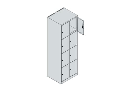 C+P Schließfachschrank Classic Plus, 8 Fächer