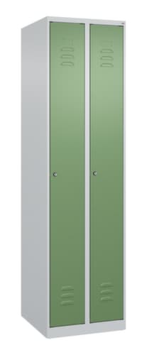 C+P Spind Classic Plus mit 2 Abteilen, Abteilbreite 250 mm