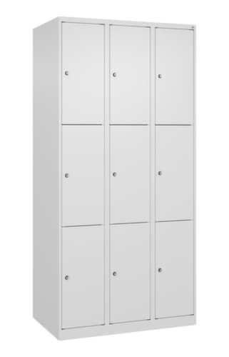 C+P Schließfachschrank Classic Plus, 9 Fächer
