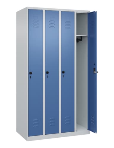 C+P Spind Classic Plus mit 4 Abteilen, Abteilbreite 250 mm