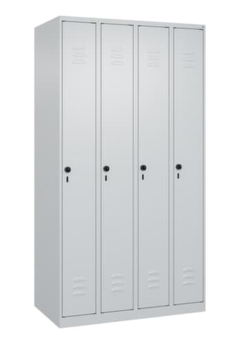 C+P Spind Classic Plus mit 4 Abteilen, Abteilbreite 250 mm