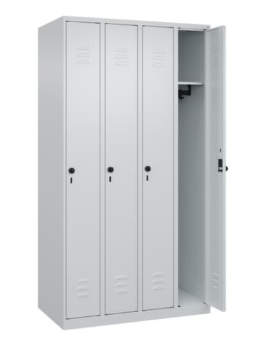 C+P Spind Classic Plus mit 4 Abteilen, Abteilbreite 250 mm