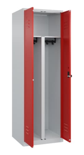 C+P PSA-Spind Classic Plus für Schwarz-Weiß-Trennung, Abteilbreite 300 mm