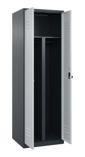 C+P PSA-Spind Classic Plus für Schwarz-Weiß-Trennung, Abteilbreite 300 mm