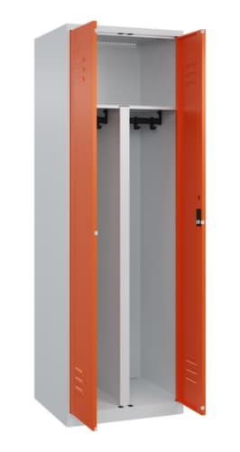 C+P PSA-Spind Classic Plus für Schwarz-Weiß-Trennung, Abteilbreite 300 mm
