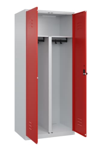 C+P PSA-Spind Classic Plus für Schwarz-Weiß-Trennung, Abteilbreite 400 mm