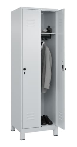 C+P Spind Classic Plus mit 2 Abteilen, Abteilbreite 300 mm