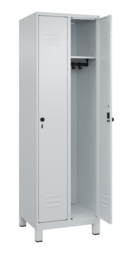 C+P Spind Classic Plus mit 2 Abteilen, Abteilbreite 300 mm