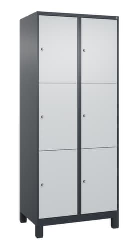 C+P Schließfachschrank Classic Plus, 6 Fächer
