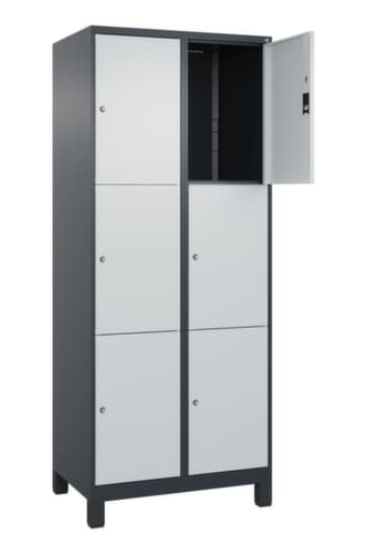 C+P Schließfachschrank Classic Plus, 6 Fächer