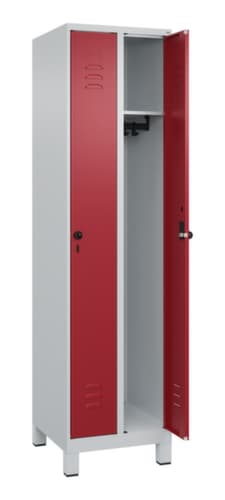 C+P Spind Classic Plus mit 2 Abteilen, Abteilbreite 250 mm