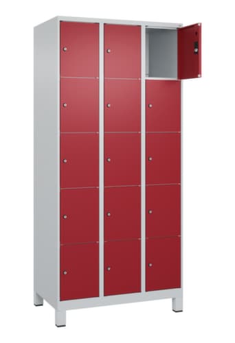 C+P Schließfachschrank Classic Plus, 15 Fächer