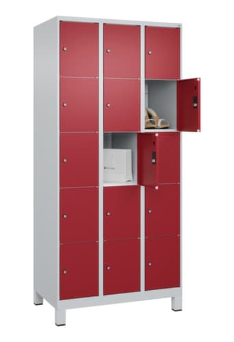 C+P Schließfachschrank Classic Plus, 15 Fächer