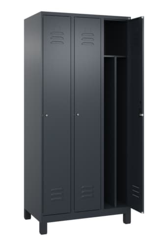 C+P Spind Classic Plus für Schwarz-Weiß-Trennung, Abteilbreite 300 mm
