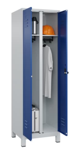 C+P Spind Classic Plus für Schwarz-Weiß-Trennung, Abteilbreite 300 mm