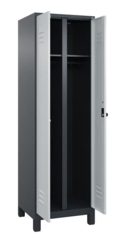 C+P Spind Classic Plus für Schwarz-Weiß-Trennung, Abteilbreite 300 mm