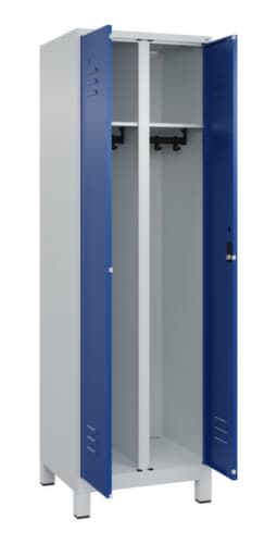 C+P Spind Classic Plus für Schwarz-Weiß-Trennung, Abteilbreite 300 mm