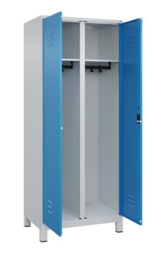 C+P Spind Classic Plus für Schwarz-Weiß-Trennung, Abteilbreite 400 mm