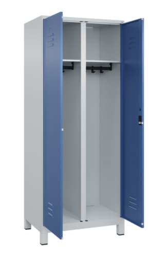 C+P Spind Classic Plus für Schwarz-Weiß-Trennung, Abteilbreite 400 mm