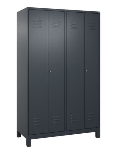 C+P Spind Classic Plus für Schwarz-Weiß-Trennung, Abteilbreite 300 mm