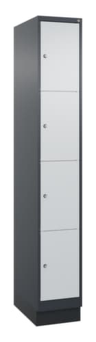 C+P Schließfachschrank Classic Plus, 4 Fächer