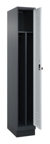 C+P Spind Classic Plus für Schwarz-Weiß-Trennung, Abteilbreite 300 mm