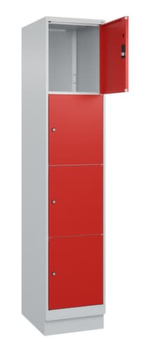 C+P Schließfachschrank Classic Plus, 4 Fächer