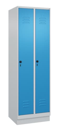 C+P Spind Classic Plus mit 2 Abteilen, Abteilbreite 300 mm