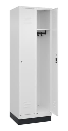 C+P Spind Classic Plus mit 2 Abteilen, Abteilbreite 300 mm