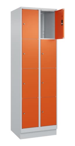 C+P Schließfachschrank Classic Plus, 8 Fächer
