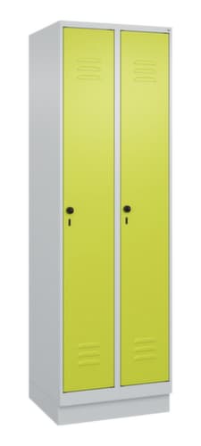 C+P Spind Classic Plus für Schwarz-Weiß-Trennung, Abteilbreite 300 mm