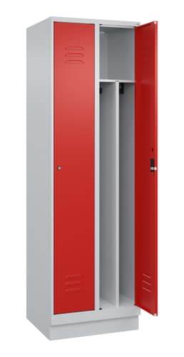 C+P Spind Classic Plus für Schwarz-Weiß-Trennung, Abteilbreite 300 mm