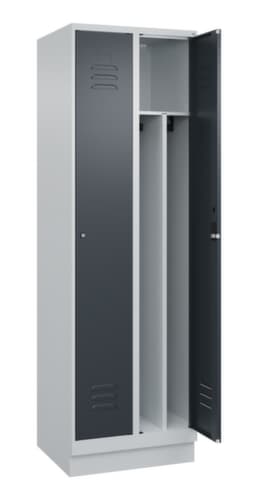 C+P Spind Classic Plus für Schwarz-Weiß-Trennung, Abteilbreite 300 mm