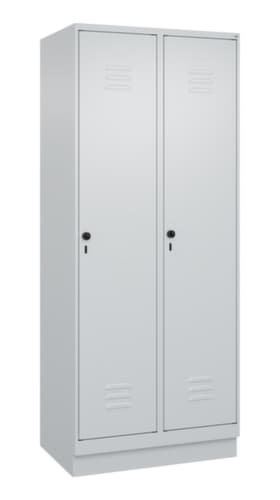 C+P Spind Classic Plus mit 2 Abteilen, Abteilbreite 400 mm