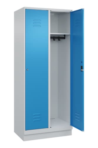 C+P Spind Classic Plus mit 2 Abteilen, Abteilbreite 400 mm