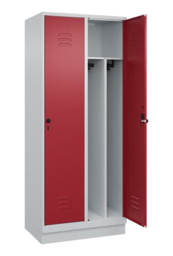 C+P Spind Classic Plus für Schwarz-Weiß-Trennung, Abteilbreite 400 mm