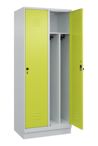C+P Spind Classic Plus für Schwarz-Weiß-Trennung, Abteilbreite 400 mm