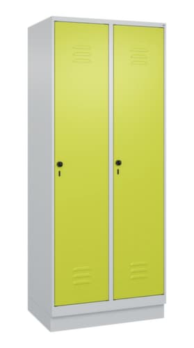 C+P Spind Classic Plus für Schwarz-Weiß-Trennung, Abteilbreite 400 mm