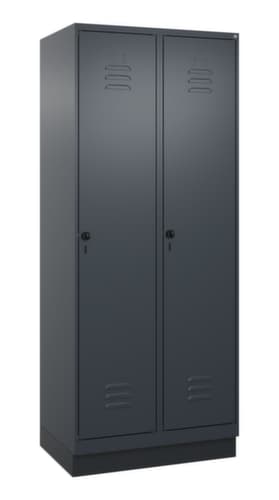 C+P Spind Classic Plus für Schwarz-Weiß-Trennung, Abteilbreite 400 mm