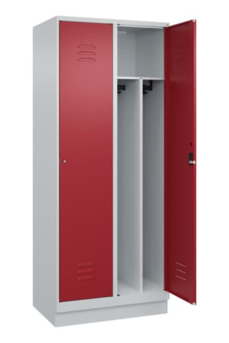 C+P Spind Classic Plus für Schwarz-Weiß-Trennung, Abteilbreite 400 mm