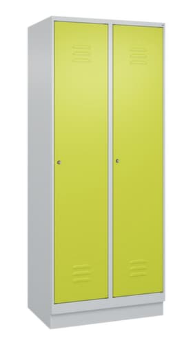 C+P Spind Classic Plus für Schwarz-Weiß-Trennung, Abteilbreite 400 mm