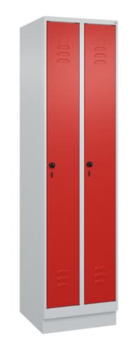 C+P Spind Classic Plus mit 2 Abteilen, Abteilbreite 250 mm