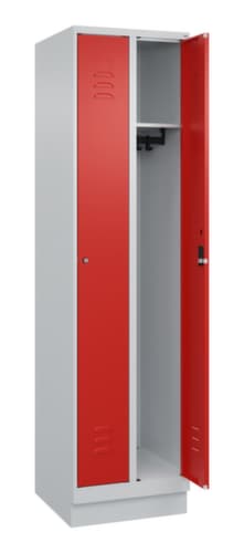 C+P Spind Classic Plus mit 2 Abteilen, Abteilbreite 250 mm