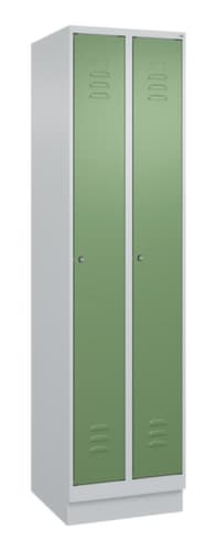 C+P Spind Classic Plus mit 2 Abteilen, Abteilbreite 250 mm