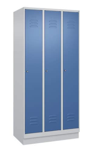 C+P Spind Classic Plus mit 3 Abteilen, Abteilbreite 300 mm
